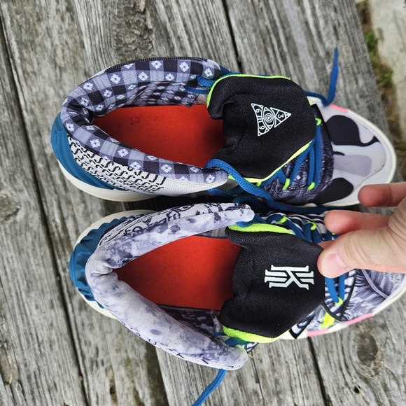 Nike Kybrid S2 Men's 8.5 CQ9323-002 " What The Neon" Kyrie Irving - Picture 2 of 14